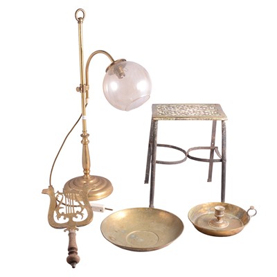 Lot 113 - Quantity of brass and copper