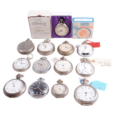 Lot 1148 - Collection of pocket watches and stop watches