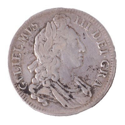Lot 187 - William III silver crown (1696).