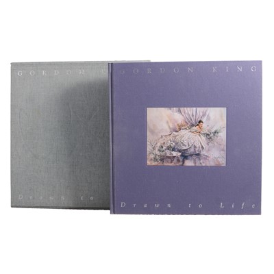 Lot 369 - Collection of Gordon King prints and book, Drawn to Life