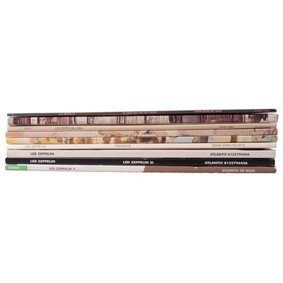 Lot 4 - Led Zeppelin, nine albums and sets