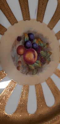 Lot 52 - Quantity of Royal Crown Derby Imari plates, and two Anysley cabinet plates
