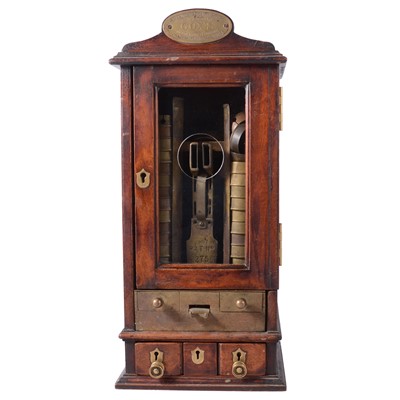 Lot 204 - Early 20th century sovereign gold coin change machine - Cox's patent