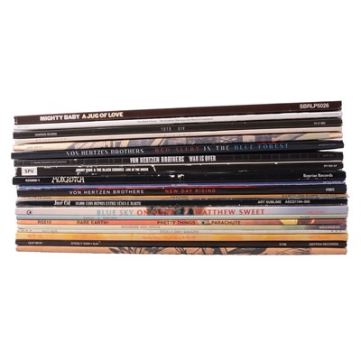 Lot 51 - Rock and Prog rock, 21 vinyl lp's