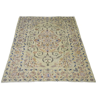 Lot 528 - Kashan small carpet