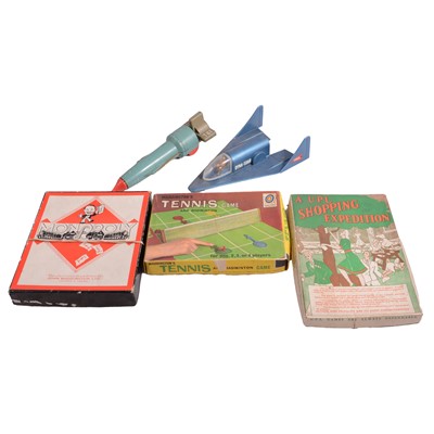 Lot 230 - Assorted toys, games, and loose die-cast vehicles