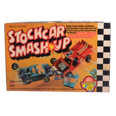 Lot 221 - Denys Fisher's Stock Car Smash-Up game, boxed