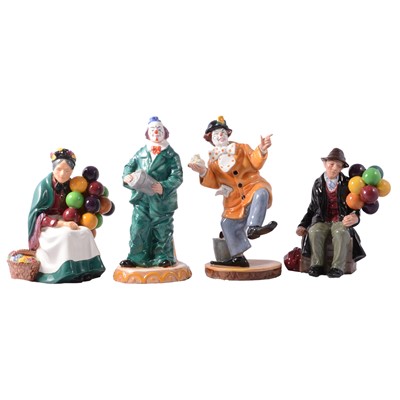 Lot 42 - Four Royal Doulton figures