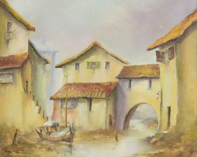 Lot 370 - Elizabeth Cope, three oil paintings