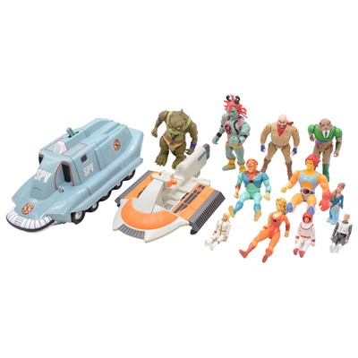 Lot 205 - Action figures - Thundercats, and Captain Scarlet and the Mysterons