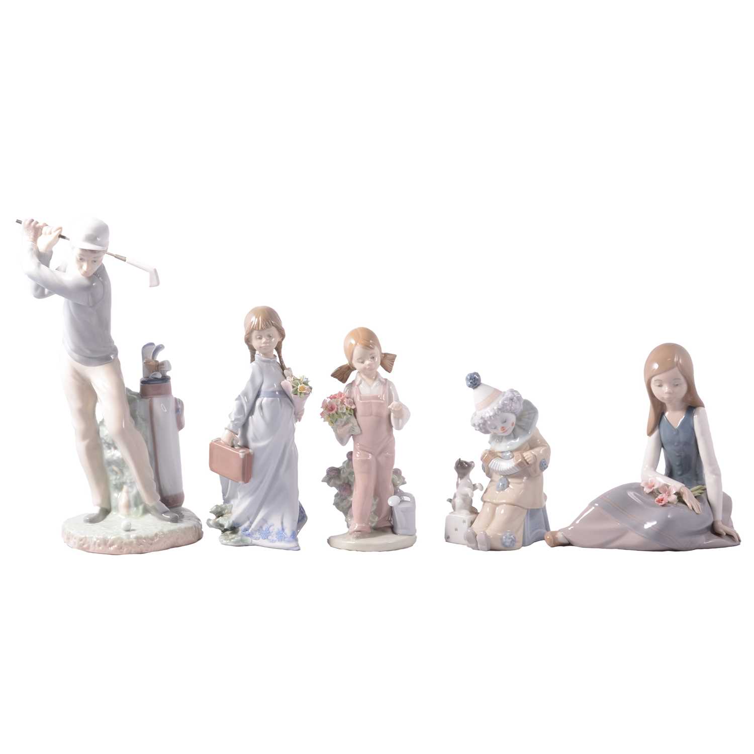 Lot 43 - Quantity of Lladro and other figurines