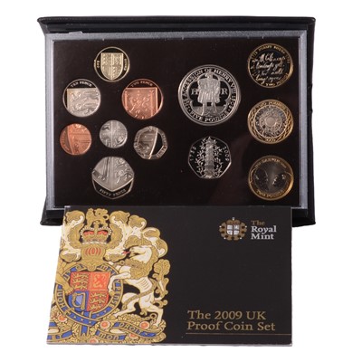 Lot 153 - The Royal Mint 2009 UK Proof Coin Set.