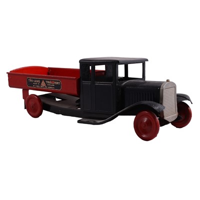 Lot 233 - Triang pressed steel tipper transport truck