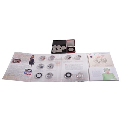 Lot 212 - Collection of coins and banknotes, some silver content.