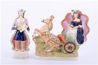 Lot 20 - Staffordshire figure, Mlle. Alboni, modelled...