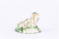 Lot 23 - Staffordshire pearl glazed earthenware model...