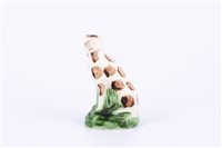 Lot 25 - Staffordshire pearl glazed earthenware model...