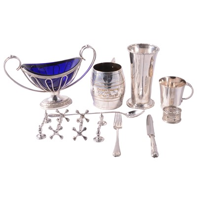Lot 142 - Collection of silver-plated items