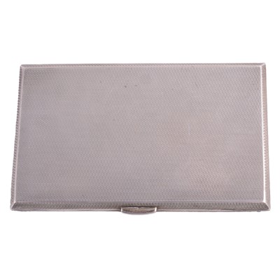 Lot 179 - Silver cigarette case