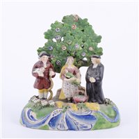Lot 33 - Staffordshire pearl glazed earthenware Tithe...