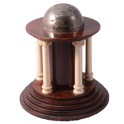 Lot 300 - Masonic interest: Early 20th century rotunda collection box