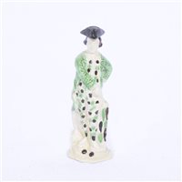 Lot 60 - Staffordshire Creamware figure of a soldier,...