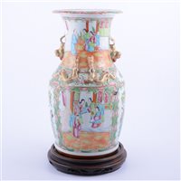 Lot 68 - Cantonese vase, probably late 19th Century,...