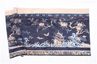 Lot 72 - A 19th century hand embroidered wall hanging,...