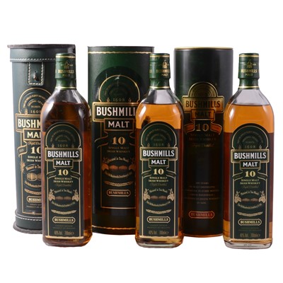 Lot 242 - Bushmills, 10 year old, single Irish malt whiskey