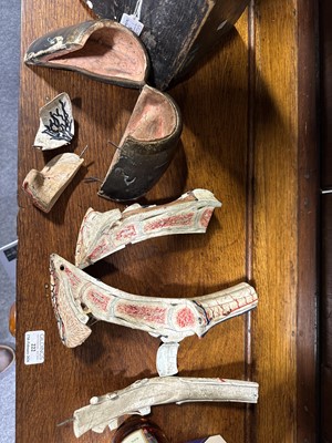 Lot 53 - French papier mâché anatomical model of a horse's foot, Maison Auzoux