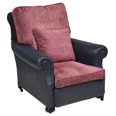 Lot 427 - Contemporary armchair, 1940s frame