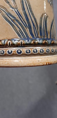 Lot 1 - Hannah Barlow for Doulton Lambeth, an early stoneware ewer, 1874