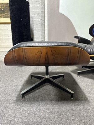Lot 38 - Charles & Ray Eames for Herman Miller, a Model '670' lounge chair and '671' ottoman, circa 1975