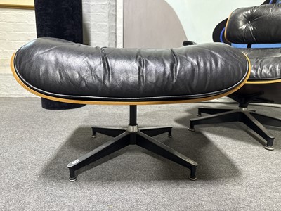 Lot 38 - Charles & Ray Eames for Herman Miller, a Model '670' lounge chair and '671' ottoman, circa 1975
