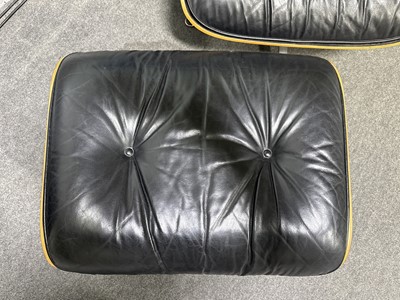 Lot 38 - Charles & Ray Eames for Herman Miller, a Model '670' lounge chair and '671' ottoman, circa 1975