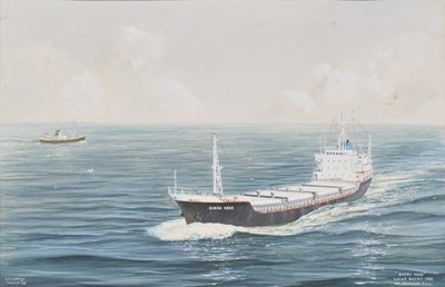 Lot 300 - G R Cummings, Barra Head ship
