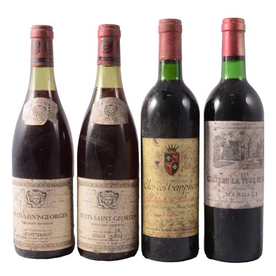 Lot 249 - Four bottles of French vintage wine