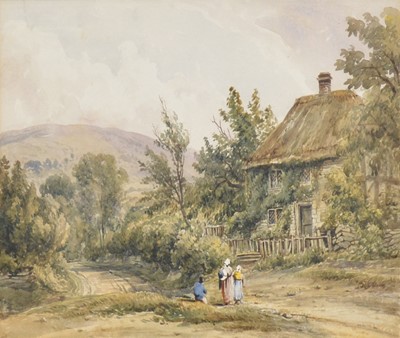 Lot 335 - Rev Charles Bethell Otley, three Victorian landscapes