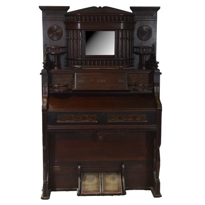 Lot 413 - American Estey & Co. pedal organ and a piano stool