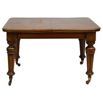 Lot 404 - Victorian mahogany extending dining table