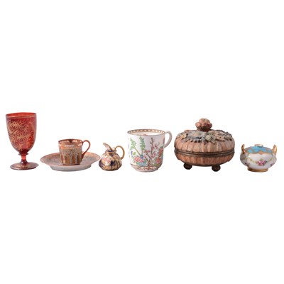 Lot 37 - Two boxes of decorative ceramics