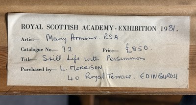 Lot 210 - Mary Armour (1902-2000)