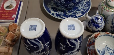 Lot 29 - Collection of modern Chinese blue and white ware