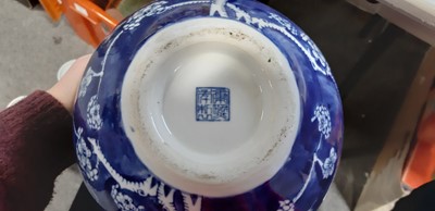 Lot 29 - Collection of modern Chinese blue and white ware