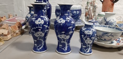 Lot 29 - Collection of modern Chinese blue and white ware