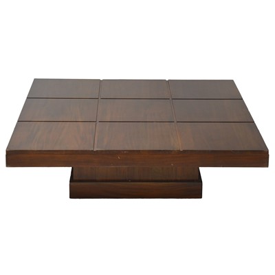 Lot 273 - Large contemporary square coffee table