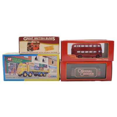 Lot 156 - Quantity of model railway trackside accessories, model vehicles, etc.