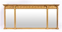 Lot 419 - George III style painted gilt and gesso...
