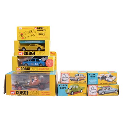 Lot 205 - Thirteen cardboard boxes with modern Corgi die-cast vehicles