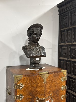 Lot 59 - After the Antique, a bust of a Roman goddess, late 19th / early 20th century